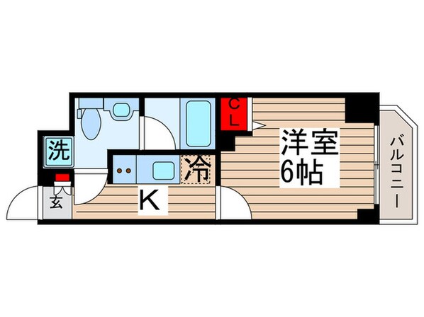 プレセダンヒルズ北千住Ⅱ(302)の物件間取画像